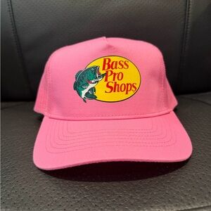Kids Bass Pro Shops Pink Fishing Logo Cap